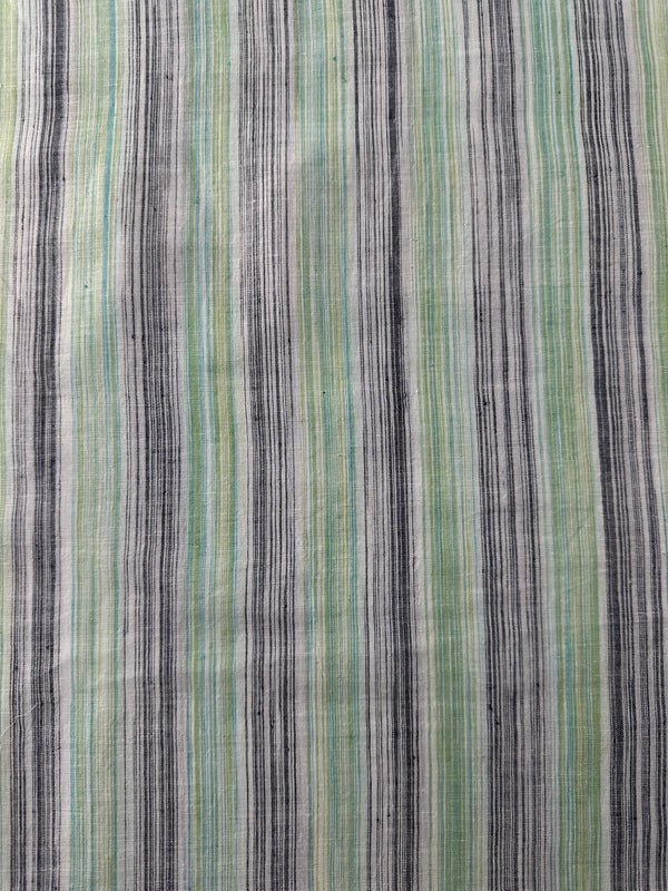 Handloom khadi cotton, stripe – Beige