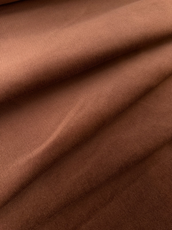 Corduroy, Cotton Stretch, 21 wale – Nutmeg