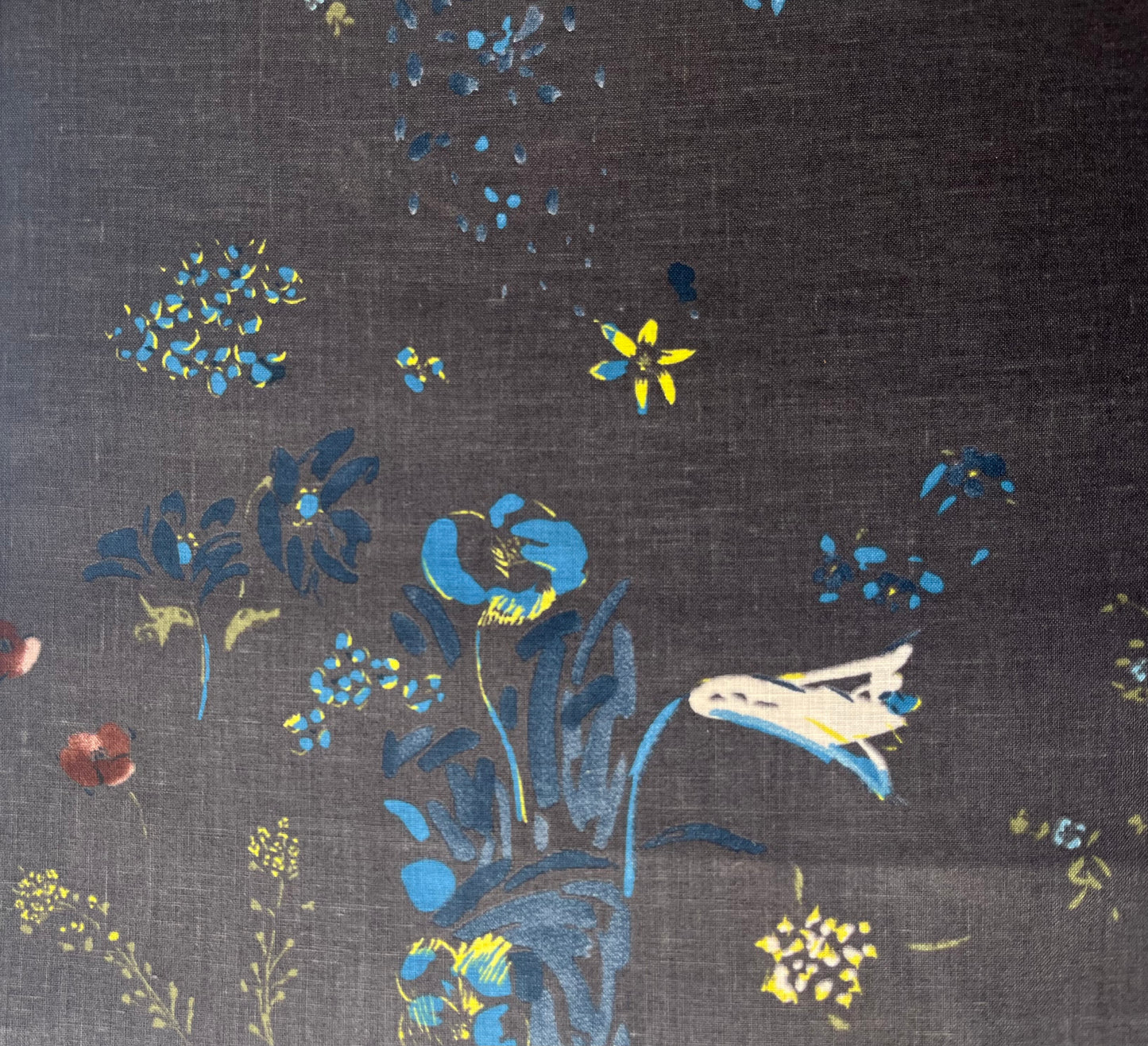 nani IRO, Linen Sheeting, PAL Charcoal