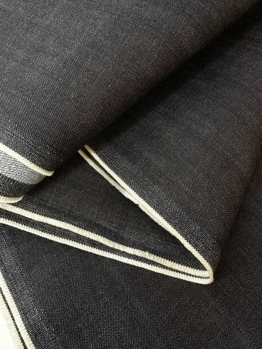 Denim, Cotton, Dark Indigo, 12 oz