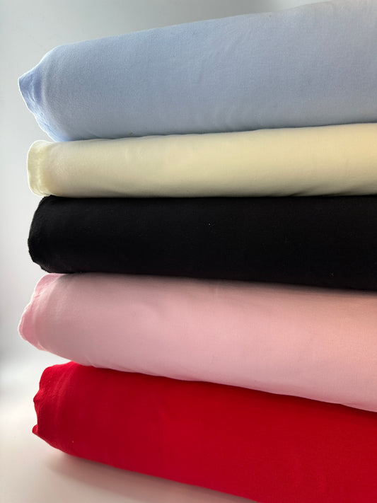 Cotton Interlock, Solids, 210 gsm