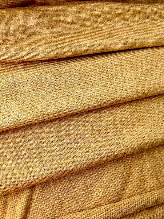 Wool Jersey, Solids, Wide, 145gsm – Gold