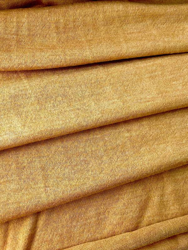 Wool Jersey, Solids, Wide, 145gsm – Gold