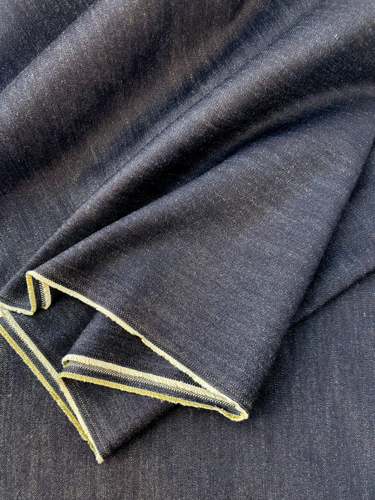 Denim, Cotton with Metallic, 11 oz