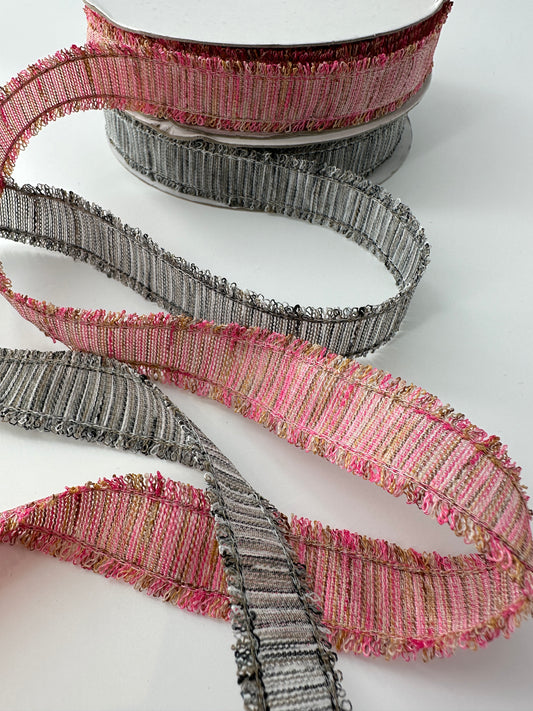 Ribbon Trim, Frill Edge, 1"