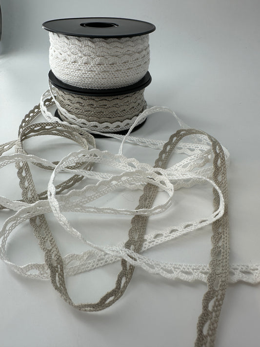 Ric Rac Trim, Cotton, 10mm/ 7/16"