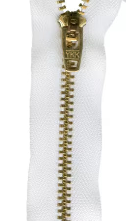 YKK Metal Jean Zipper, 9"
