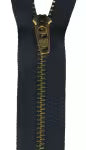 YKK Metal Jean Zipper, 9"