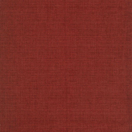 Kokka Cotton Dobby, Tsumugiya Plain - Red