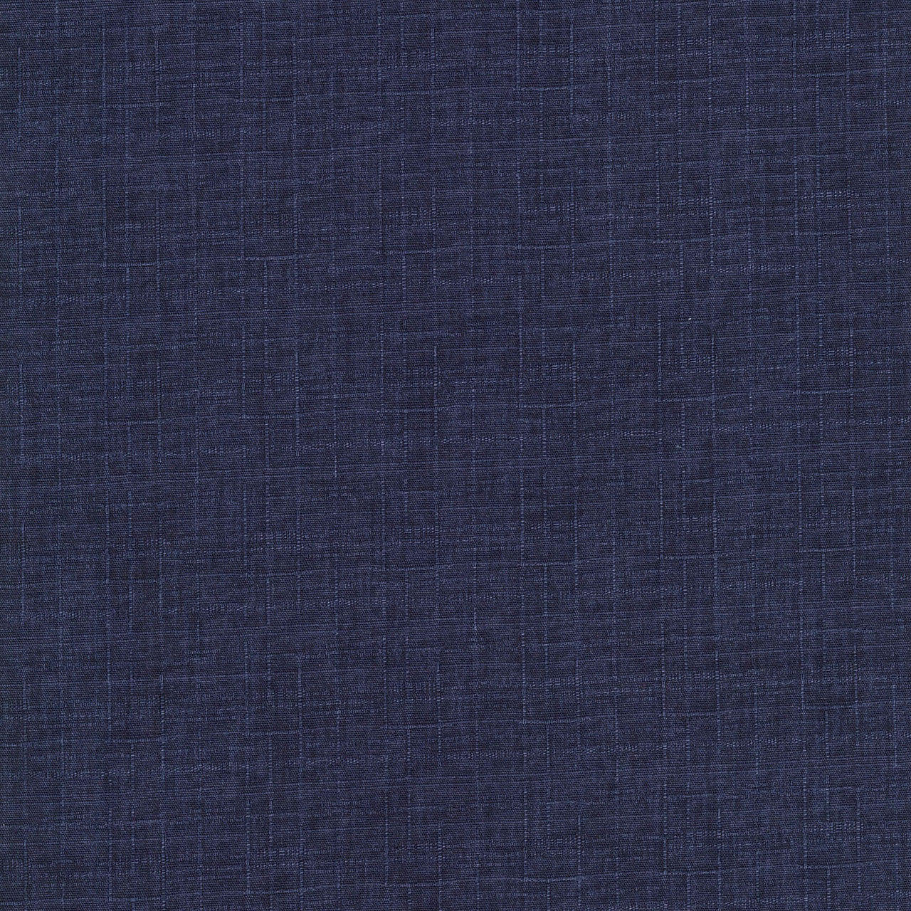 Kokka Cotton Dobby, Tsumugiya Plain - Navy