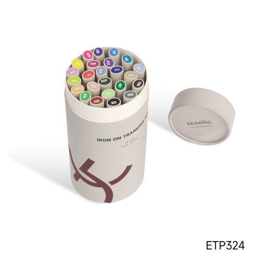 Iron-On Transfer Pens, 24 colors