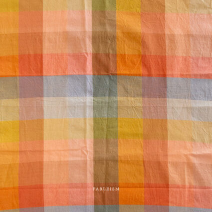 Fableism, Cotton Yarn dye, Happy Place Checkers Retro
