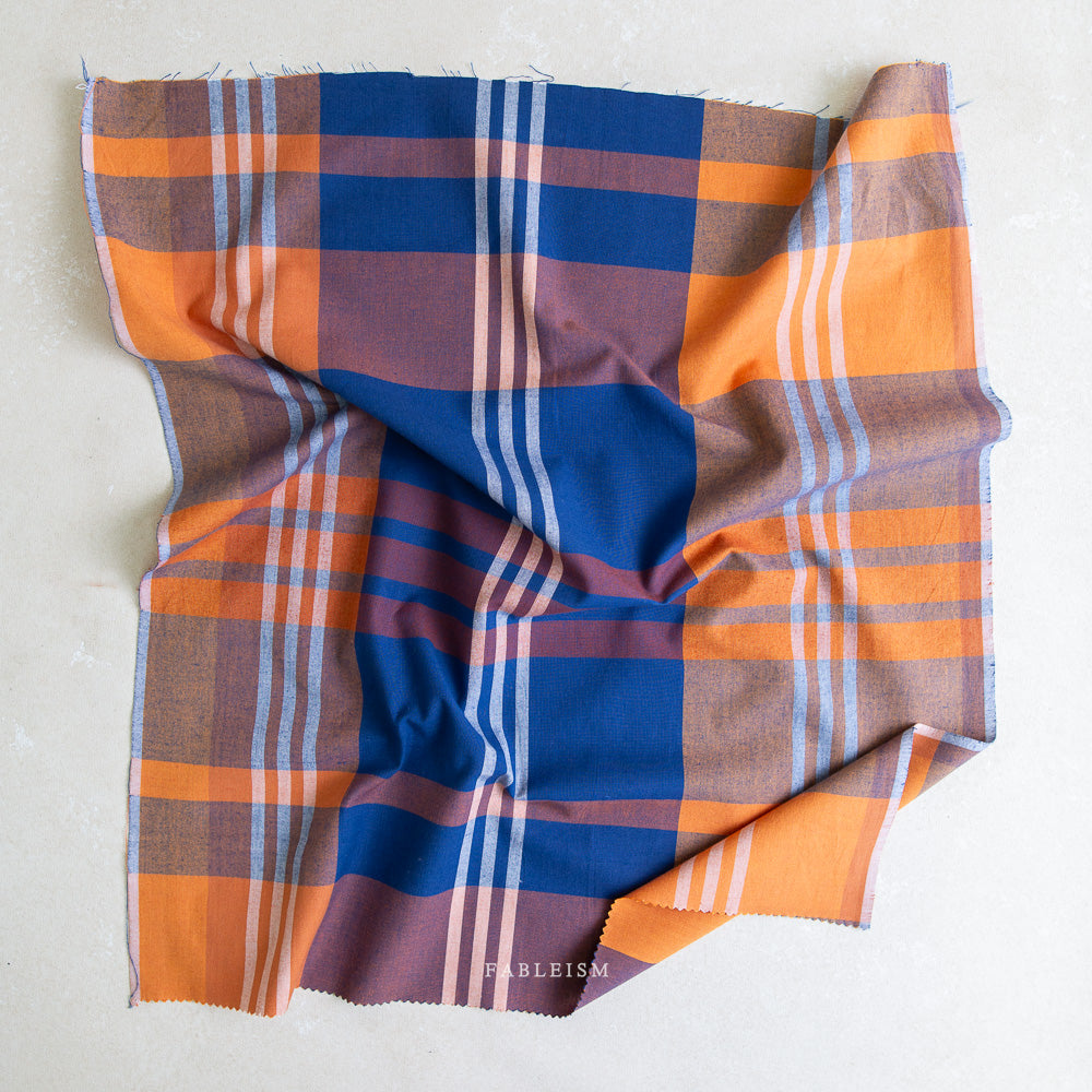Fableism Yarn-Dye Cotton, Lumiere - House Dress in Starboard