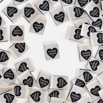 Sarah Hearts Labels, Thanks I Made It