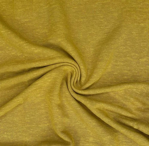 Linen/Rayon Single Jersey – Avocado, 165 gsm