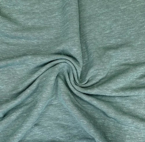 Linen/Rayon Single Jersey – Seaweed, 165 gsm