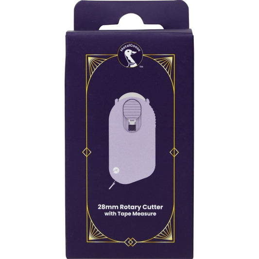 Metal Goose, Rotary Cutter with Tape