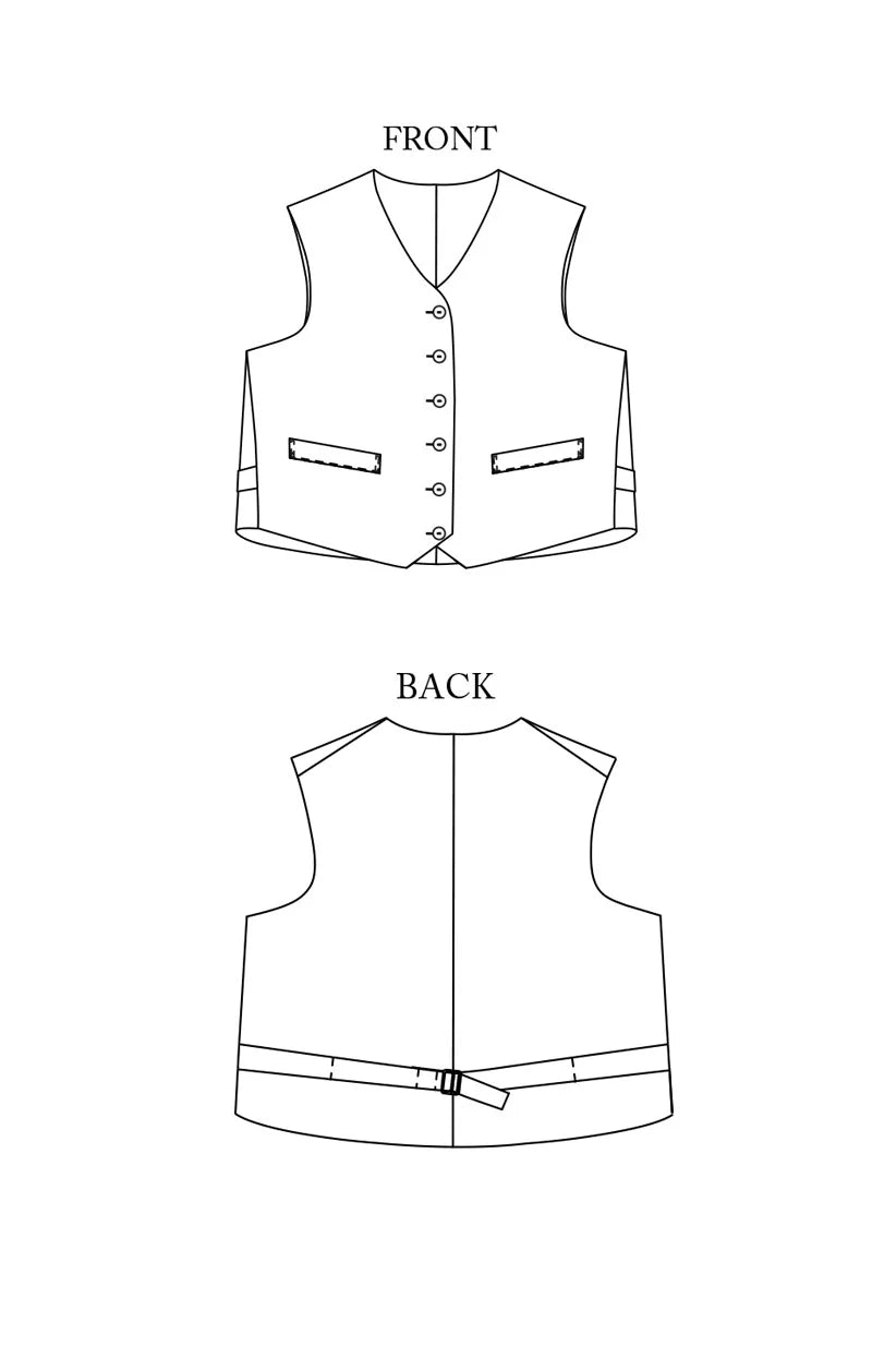 Merchant & Mills, Miller Vest, UK Size 6-18