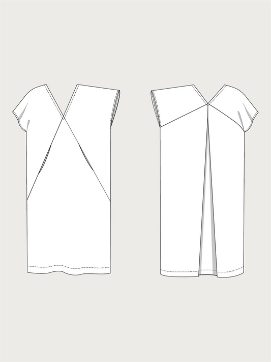 The Assembly Line Minimalist Kaftan Pattern, XS-3XL