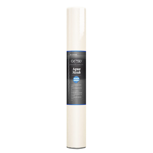 AquaMesh Wash Away Embroidery Stabilizer, 20", by the yard
