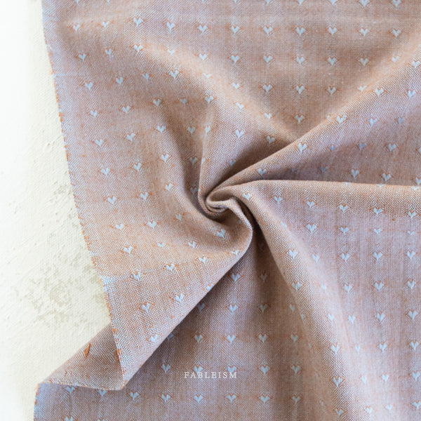 Fableism, Cotton Dobby, Queen of Hearts – Gingham Cherry