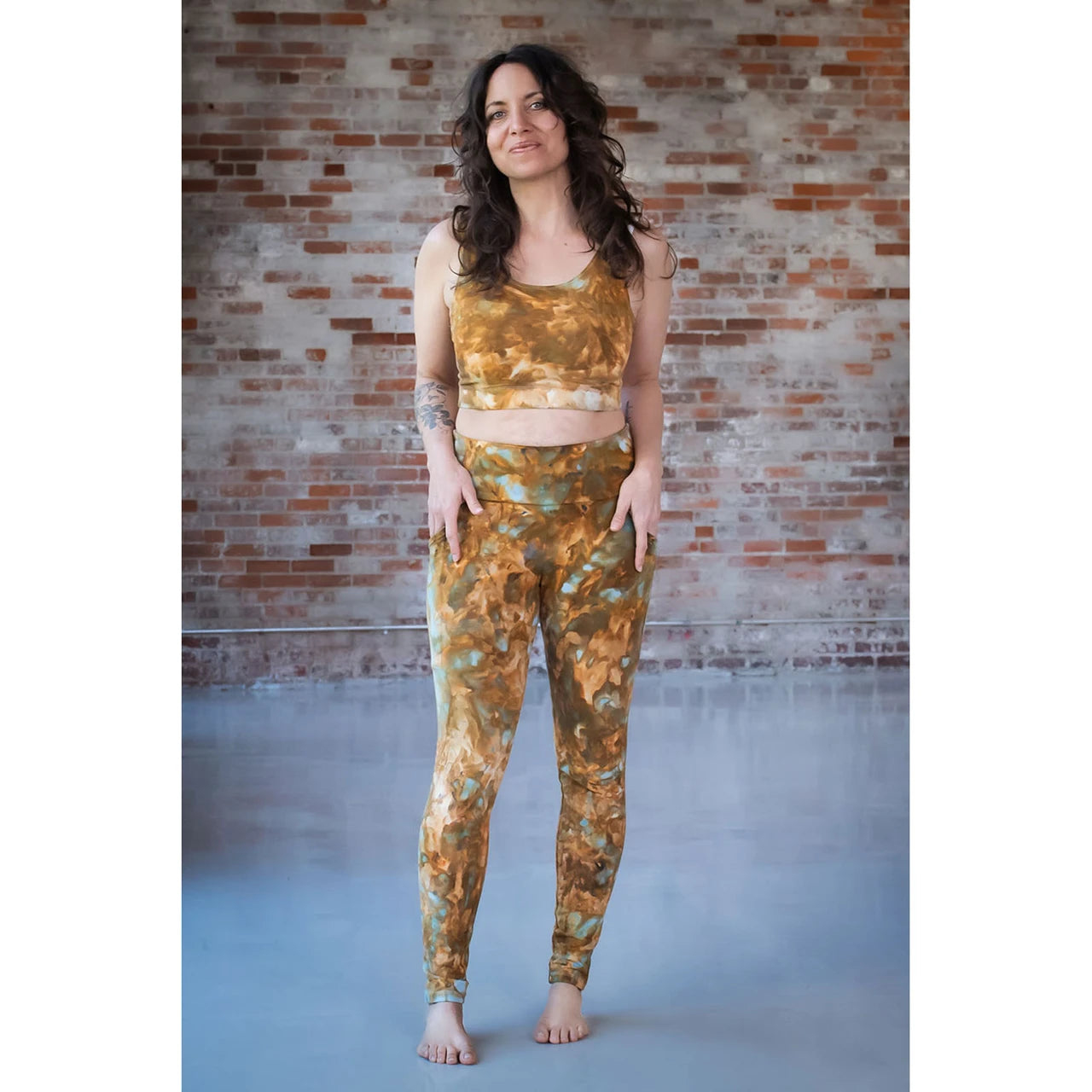 Sew Liberated Limestone Leggings and Top, Size 0-34