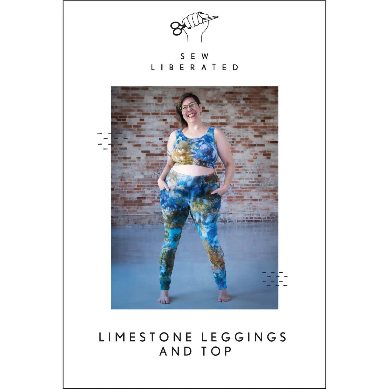 Sew Liberated Limestone Leggings and Top, Size 0-34
