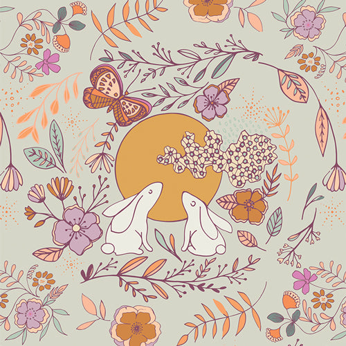 Cotton Flannel Print, Moon Stories Five