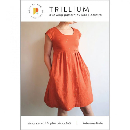 Made by Rae Trillium Dress, size XXS-XL/Plus 1-5