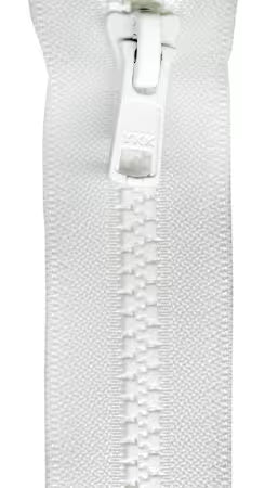 YKK Vislon 1-Way Separating Zipper, 22"