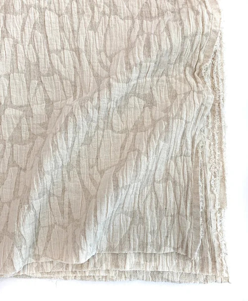 Cotton Blend Jacquard – Oatmeal