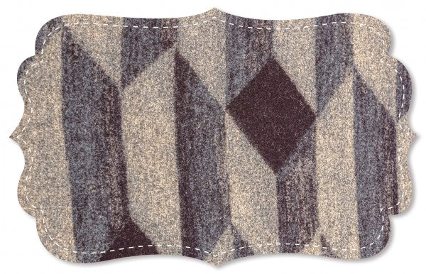 Organic Wool/Cotton Yarn dye Brushed Sweater Knit – Blue