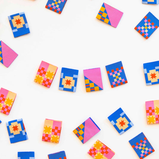 Sarah Hearts Labels, TCJ Star Twist Multipack