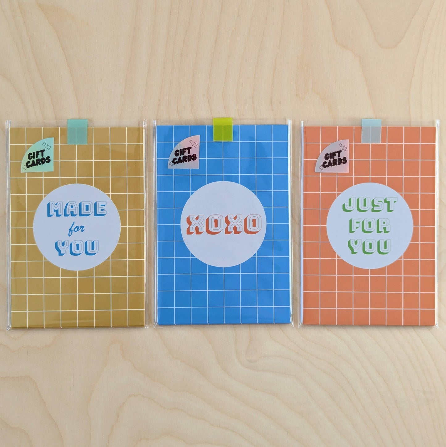 Cards with Care Instructions for Sewn & Knit Gifts