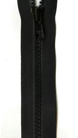 Separating Zipper, One Way, 22 in