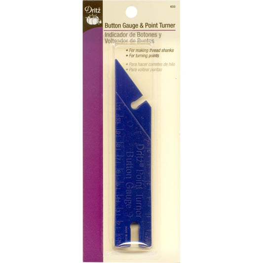 Dritz Button Gauge & Point Turner