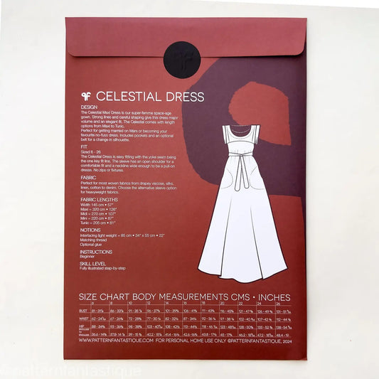 Pattern Fantastique Celestial Maxi Dress