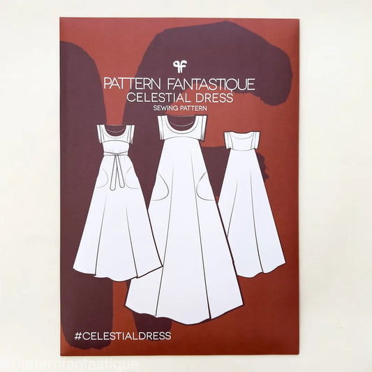 Pattern Fantastique Celestial Maxi Dress