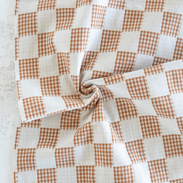Fableism Cotton Yarn dye, Checkmate – Ivory