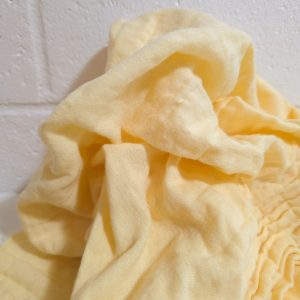 Cotton Gauze Solid, Buttercream