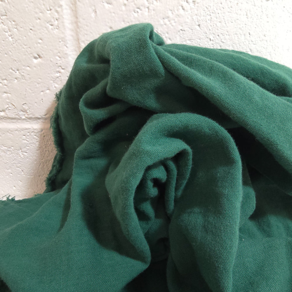 Cotton Gauze Solid, Evergreen