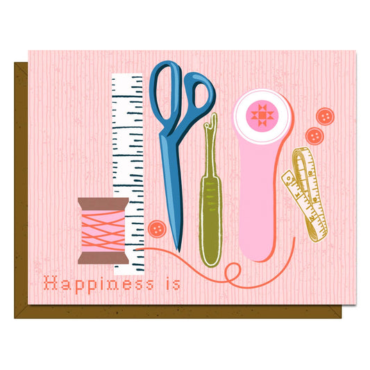 Happiness Is - Greeting Card 