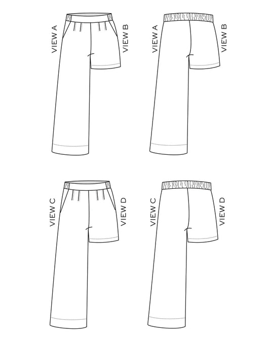 True Bias Emerson Pants & Short, Size 0-18