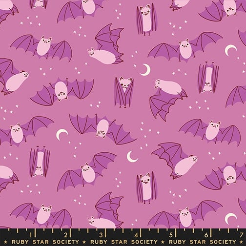 Ruby Star Society Freaky Familiars, Fat Bats - Heliotrope