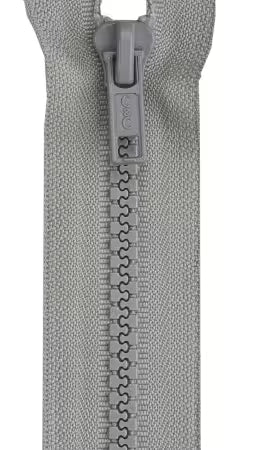 Separating Zipper, One Way, 22 in