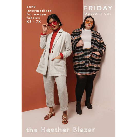 Friday Pattern Co. The Heather Blazer