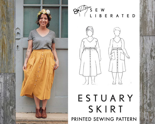 Sew Liberated Estuary Skirt, Size 0-30