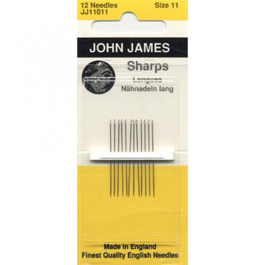 Hand-Sewing Needles, Sharps Size 11
