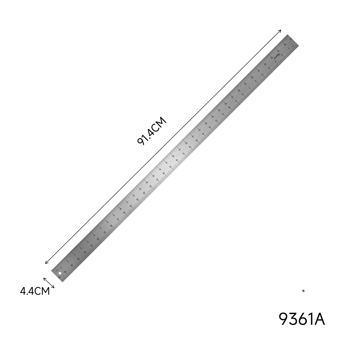 Aluminum Ruler, 36"