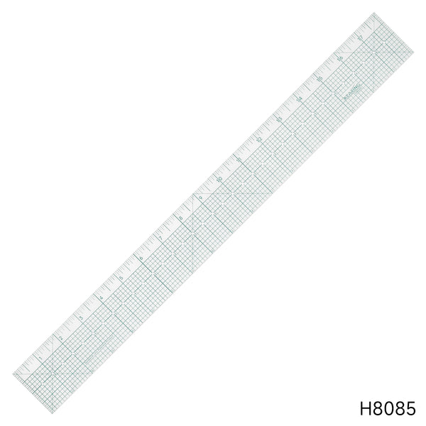 Ruler with centering holes, 18